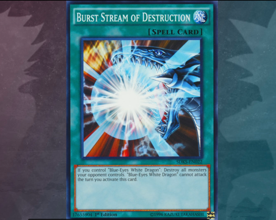 Burst Stream of Destruction
