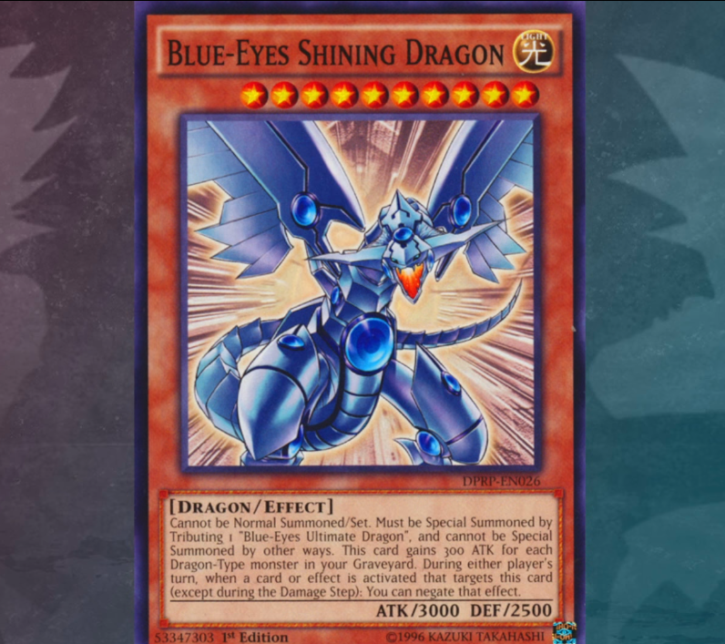 Blue-Eyes Shining Dragon