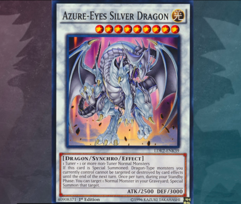 Azure-Eyes Silver Dragon