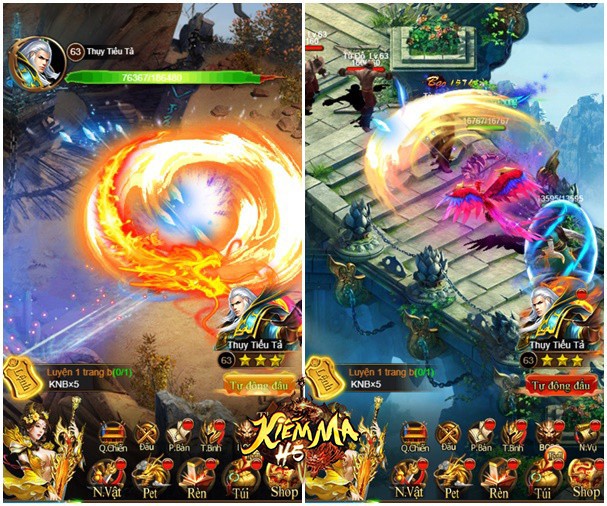 
Đồ họa trong game gợi nhớ đến các tượng đài nhập vai ngày trước
