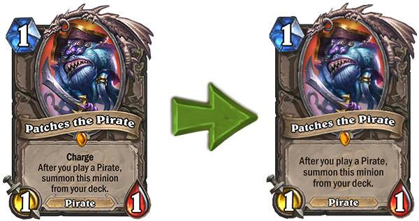 
Cú nerf này gần như làm biến mất toàn bộ những deck Pirate.
