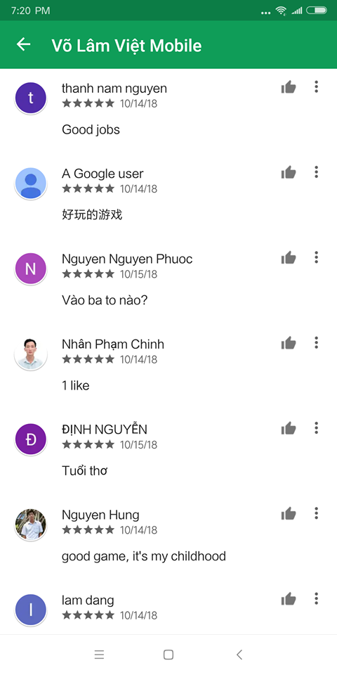 Nghìn game thủ Võ Lâm Truyền Kỳ 1 Mobile vote 5 sao cho bản Android - Ảnh 8.