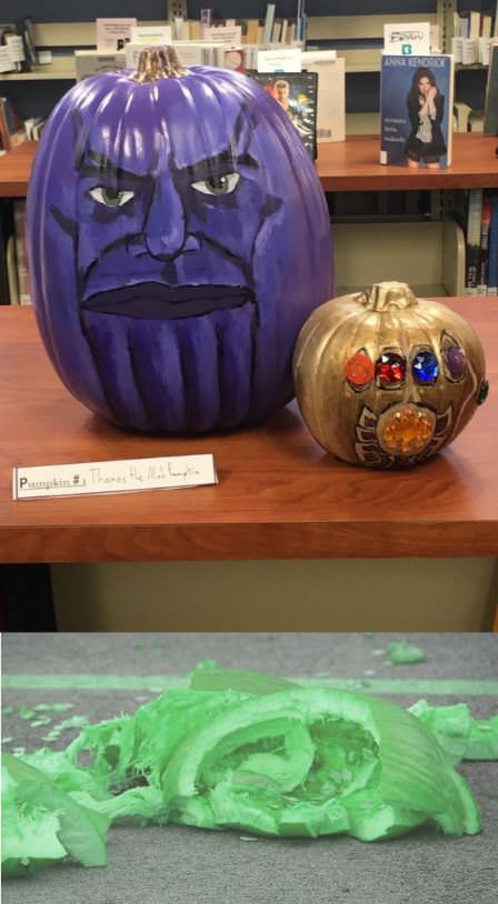 Chết cười với hình ảnh trùm cuối Thanos bị lấy ra làm trò cười trong ngày lễ Halloween - Ảnh 7.