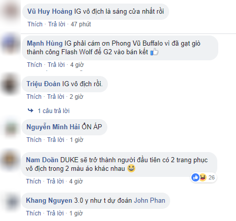 Chứng kiến màn hủy diệt G2, fan LMHT Việt tiên đoán chức vô địch CKTG sẽ thuộc về IG - Ảnh 1.