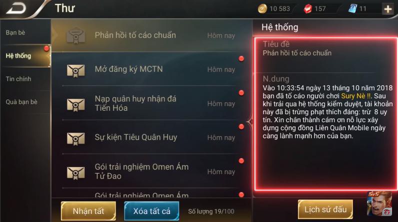 Liên Quân Mobile: Tính năng tố cáo hoạt động không hiệu quả và thiếu chính xác - Ảnh 2.