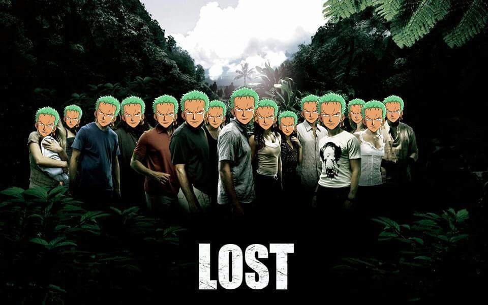 Getting lost. Zoro Lost. Zoro got Lost. Остаться в живых аниме. Zoro get Lost again.