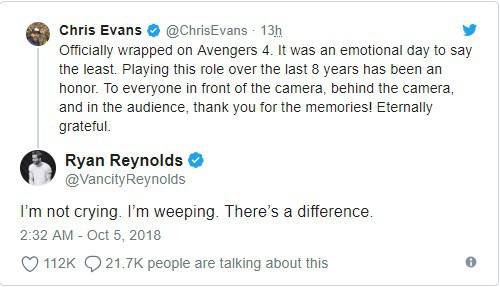 Cộng đồng mạng đồng loạt gửi lời tri ân khi nghe tin Chris Evans không đóng vai Captain America nữa - Ảnh 1.