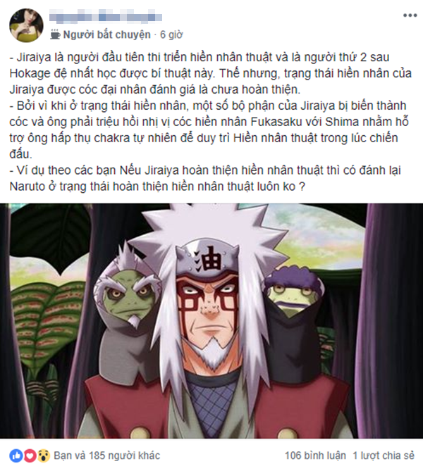 Cộng đồng fan Naruto tranh cãi “banh nóc nhà” về sức mạnh của Hiền Nhân Thuật: Jiraiya hơn hay Naruto hơn? - Ảnh 2.