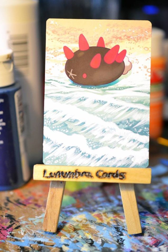 Ngỡ ngàng với bộ sưu tập tranh tuyệt đẹp được vẽ từ chính những lá bài Pokemon - Ảnh 5.