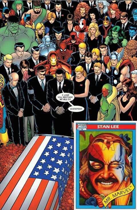 Loạt ảnh các siêu anh hùng đồng loạt tiếc thương người cha lớn Stan Lee - Ảnh 13.