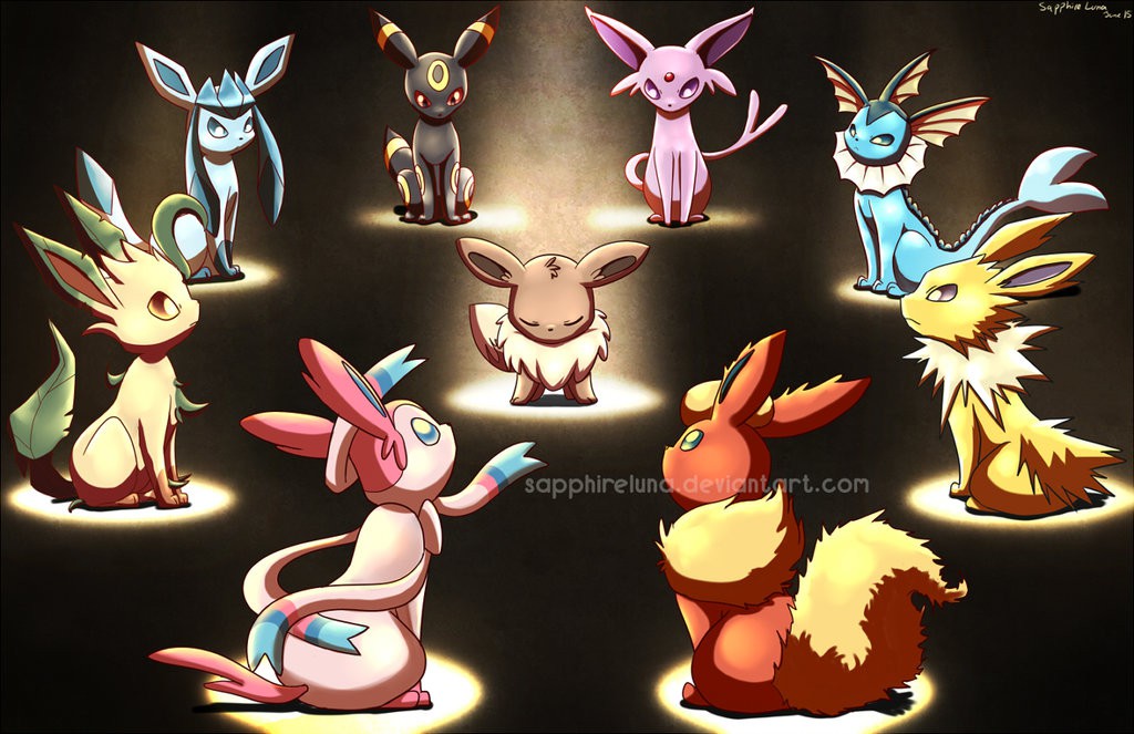 890 Eevee ý tưởng  pokemon dễ thương eevee tiến hóa