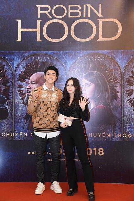 Quỳnh Kool sành điệu đi xem trai đẹp Robin Hood 2018 ra mắt - Ảnh 3.