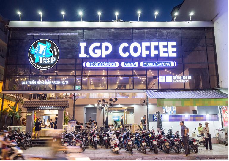 IGP Coffee - Quán Cafe Mobile khủng 3.5 tỷ ngay giữa trung tâm TPHCM - Ảnh 1.