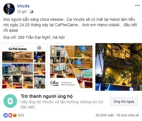 Quyết tâm trở thành doanh nhân thành đạt, Viruss chốt ngày khai trương Cà Phê Games ở Hà Nội - Ảnh 4.