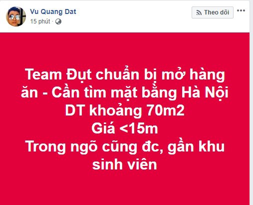 Hết mở TTG Shop, Dũng CT chơi lớn lấn sân sang kinh doanh hàng ăn - Ảnh 1.