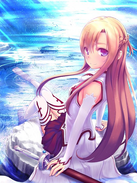 Ngắm bộ fan art cực chất lượng về Asuna, cô nàng nữ chính xinh đẹp của Sword Art Online - Ảnh 9.