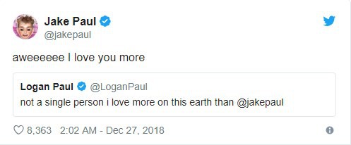 Anh em nhà Logan lên tiếng cà khịa kẻ thù trên Twitter, dự là sắp có kèo so găng đầu năm mới - Ảnh 6.