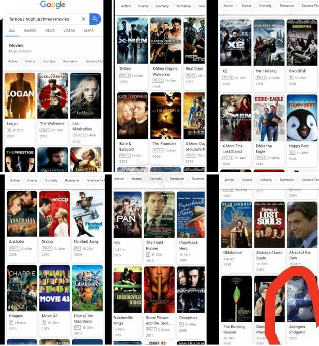 Kết quả tìm kiếm Google cho thấy: Người Sói Hugh Jackman sẽ tham gia Avengers: Endgame? - Ảnh 1.