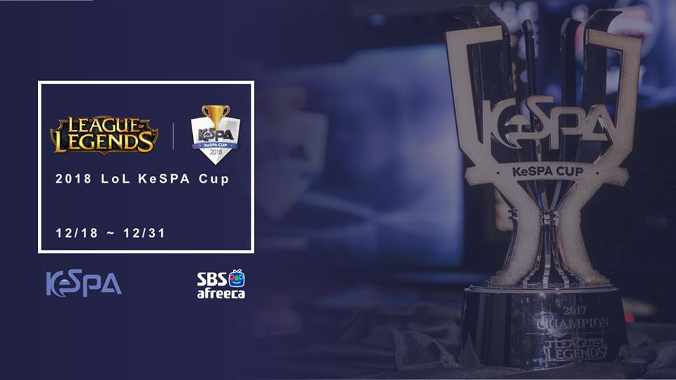 Giải đấu KeSPA Cup ấn định ngày khởi tranh, cộng đồng LMHT có cơ hội
