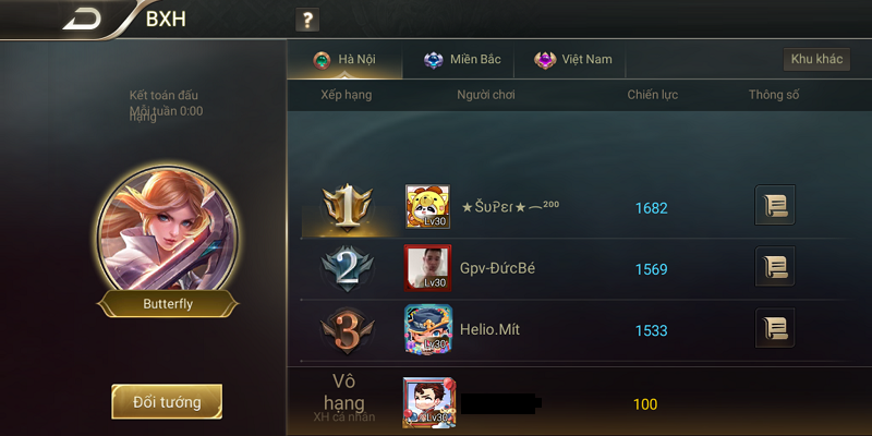 Liên Quân Mobile: Bảng xếp hạng Chiến Lực xuất hiện, game thủ gà được hưởng lợi - Ảnh 7. Liên Quân Mobile: Bảng xếp hạng Chiến Lực xuất hiện, game thủ gà được hưởng lợi - Ảnh 7.