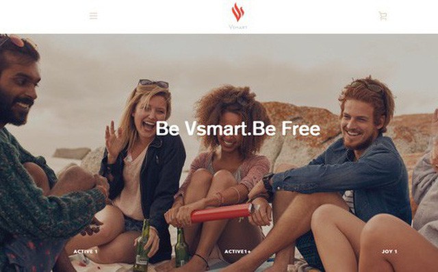 Website của Vsmart lộ diện lúc nửa đêm: Sẽ bán ra toàn cầu, làm cả smartphone lẫn tai nghe, loa ngoài? - Ảnh 1.