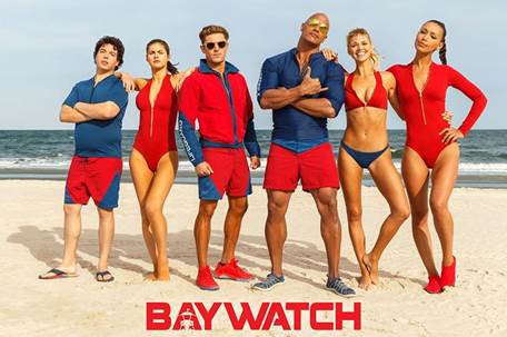 The Rock và Zac Efron nổi bật trong Baywatch bên những cô đào nóng bỏng