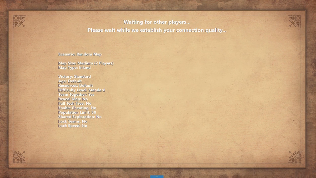 Các tùy chỉnh của bản đồ sẽ được thông báo rõ ràng trong khi load game.