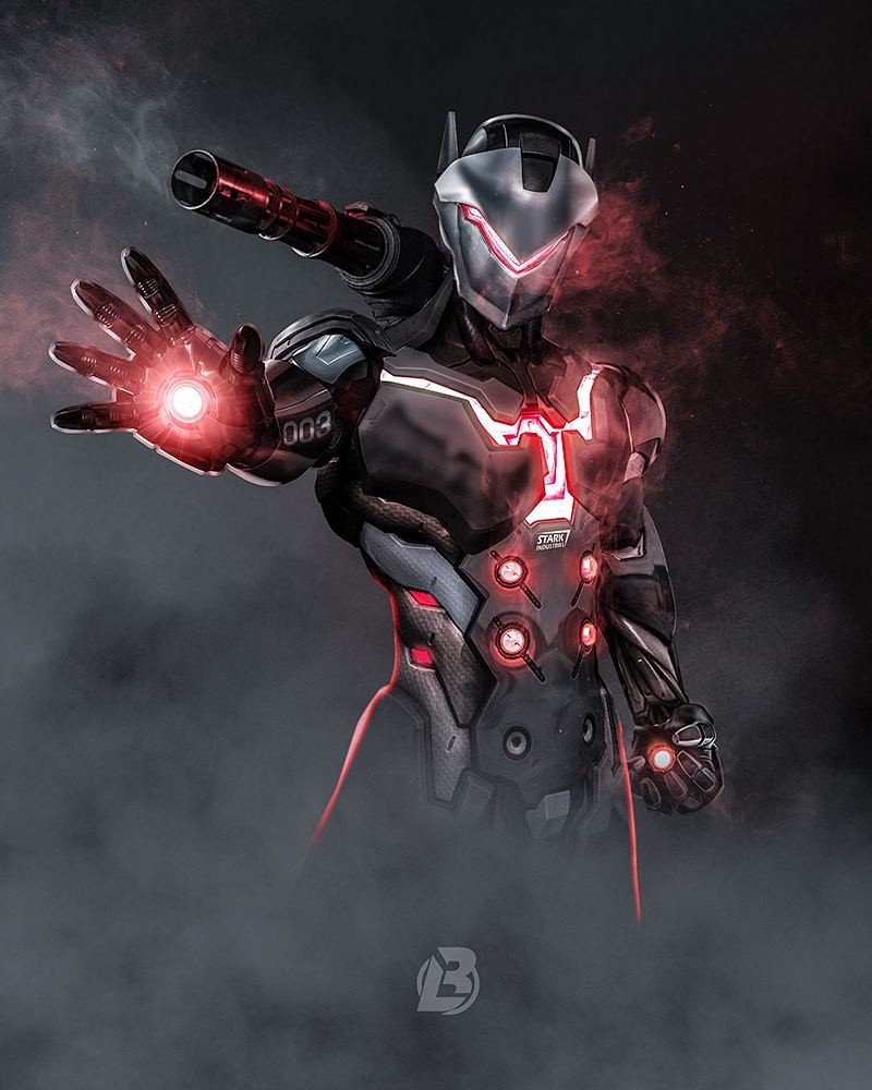 Cyborg Genji  Overwatch Trò chơi điện tử 4K tải xuống hình nền