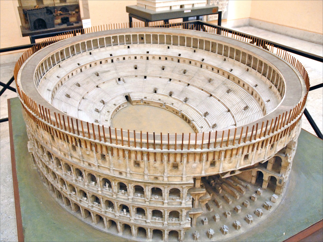 Chiêm ngưỡng mô hình thành Rome cổ đại với tỷ lệ 1:250, mất tới 38 năm ...