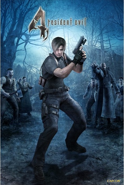 
Poster Resident Evil 4 của hãng Capcom
