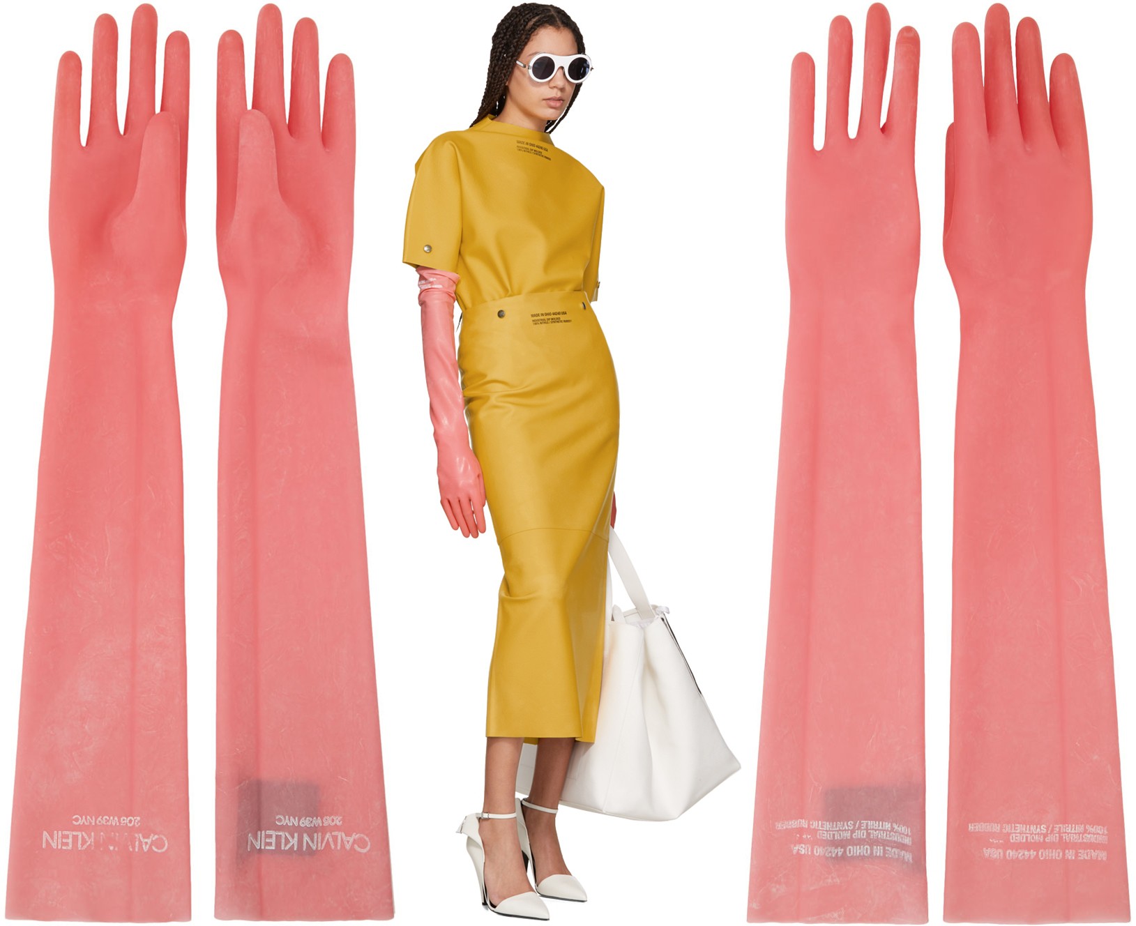Găng tay thời trang gần 9 triệu đồng của Calvin Klein không khác gì găng  tay rửa bát