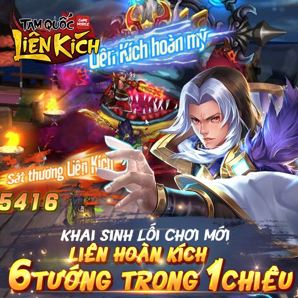 
Cơ chế nối chiêu của Tam Quốc Liên Kích đã khai sinh ra một thế hệ gameplay hoàn toàn mới lạ, độc đáo
