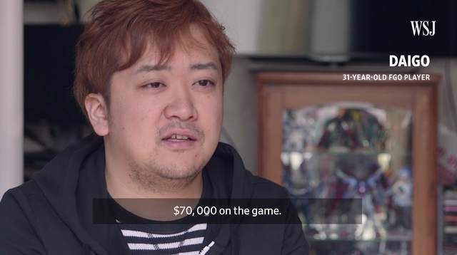 
Theo tính toán của Daigo, anh đã chi khoảng 70.000 USD (khoảng 1,5 tỷ đồng) cho trò chơi này.
