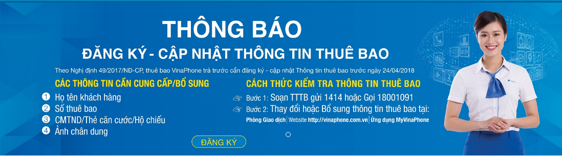 Hướng dẫn bổ sung thông tin thuê bao Vinaphone qua 3 kênh hỗ trợ trực tuyến - Ảnh 1.