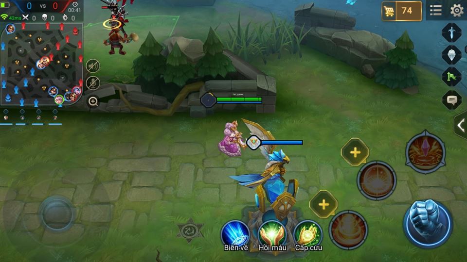 Chia người ra thủ trụ là điều cần làm, nhất là khi team có người AFK sớm.