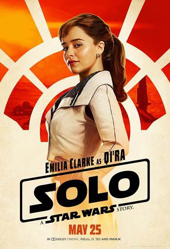 
“Mẹ Rồng” Emilia Clarke sẽ hóa thân thành người bạn thân thiết của Han Solo, Qi’ra
