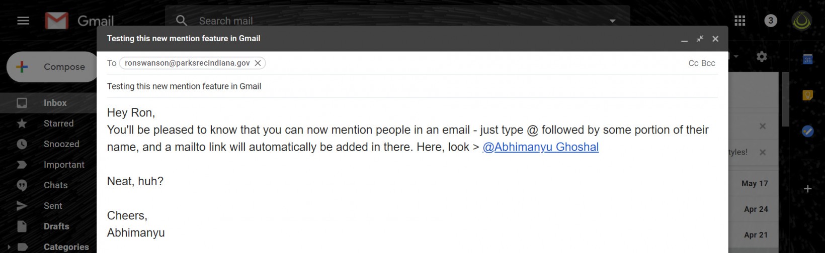 Giờ Đây Bạn Có Thể Chèn Thêm Người Nhận Trong Gmail Bằng Cách Gõ 