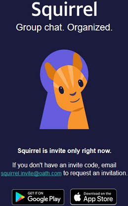 Yahoo ra mắt ứng dụng trò chuyện nhóm có tên Squirrel - Ảnh 1.