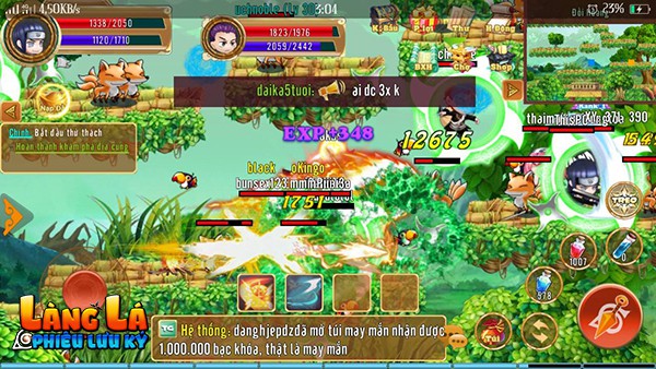 
Những trận giao tranh ì xèo trong game
