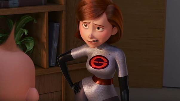 
​​Trong phần 2 của Gia Đình Siêu Nhân, Elastigirl mặc trang phục mới do Alexander Galbaki thiết kế
