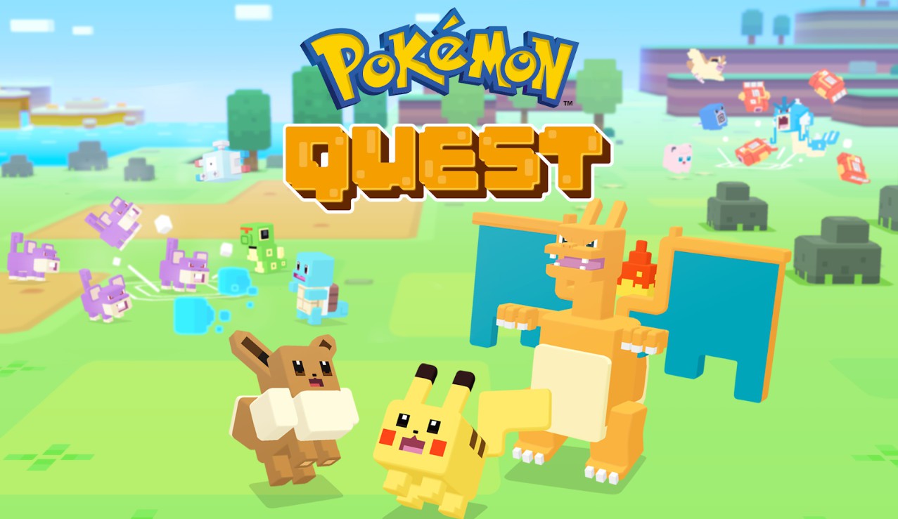 Pokémon Quest - Tựa game Pokemon mang style hình khối Minecraft ...