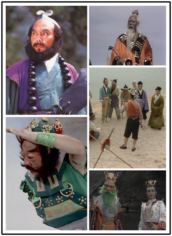 
Nam diễn viên Diêm Hoài Lễ - vai Sa Tăng – cũng đa zi năng không kém. Ông từng xuất hiện với vai Thiên Lý Nhãn, Ngưu Ma Vương, Giám Thừa và cả Tây Hải Long Vương
