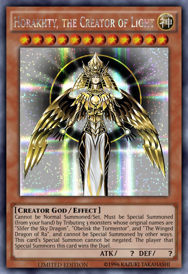 Có Tất Cả Bao Nhiêu Lá Bài Thần Thánh Được Biết Đến Trong Yu-Gi-Oh?