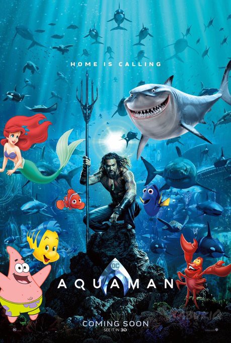 Chết cười với những bức ảnh chế Poster Hoàng tử Thủy Tề Aquaman  - Ảnh 6.