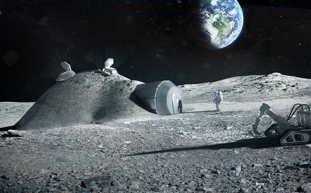Đây là những hình ảnh trong tương lai nếu con người làm chủ Sao Hỏa và Mặt Trăng - Ảnh 1.