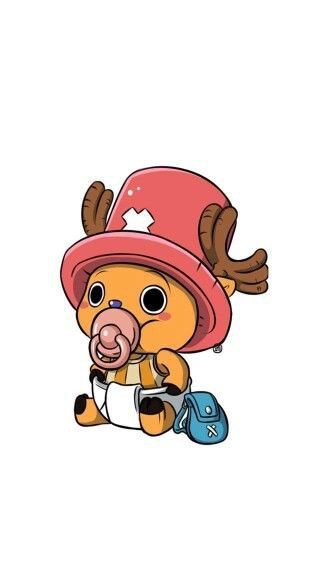 Unübertroffene niedliche Baby-Chibi-Reihe von Charakteren in One Piece