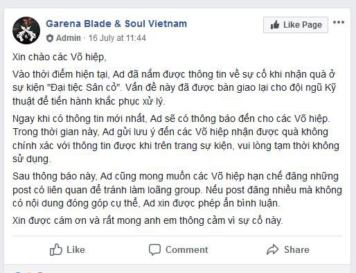Game thủ Blade and Soul Việt nghi vấn NPH tuồn đồ tràn lan ra bên ngoài - Ảnh 4.