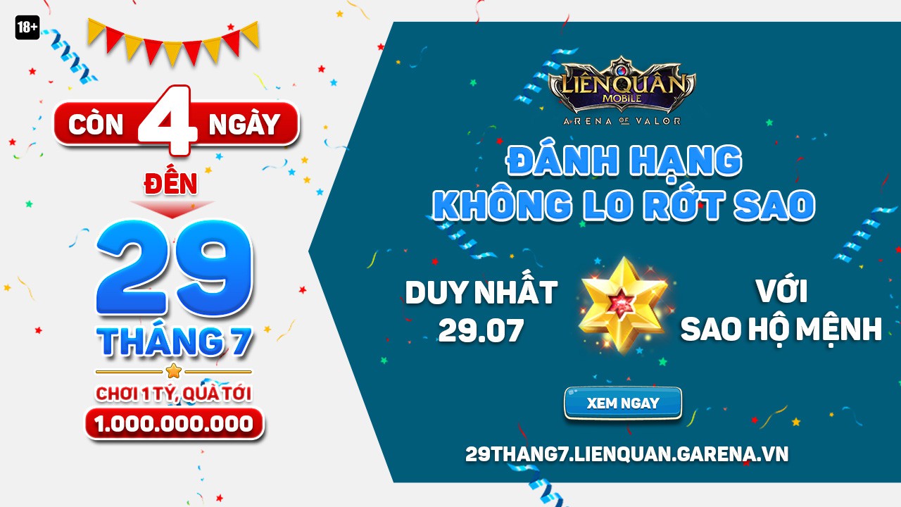 Liên Quân Mobile: Item Bảo hộ rớt hạng có thể tác động tiêu cực tới game - Ảnh 1. Liên Quân Mobile: Item Bảo hộ rớt hạng có thể tác động tiêu cực tới game - Ảnh 1.
