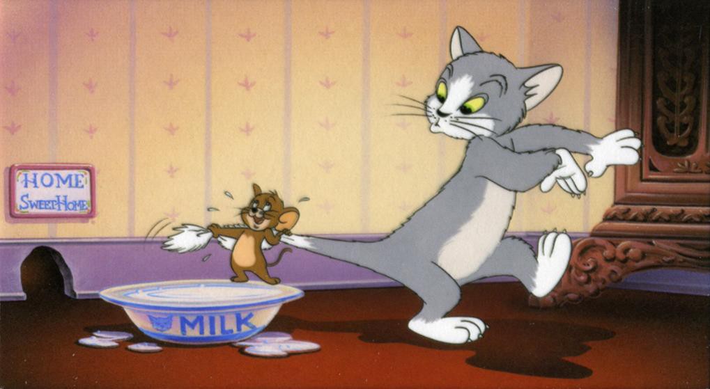 Bánh sinh nhật vẽ hoạt hình mèo tom và chuột jerry rất dễ thương tặng bé   Bánh Kem Ngộ Nghĩnh