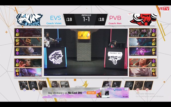 [VCS Mùa Hè 2018] EVS xuất sắc đánh bại PVB 2-1, Slay hủy diệt hoàn toàn đối thủ - Ảnh 9.